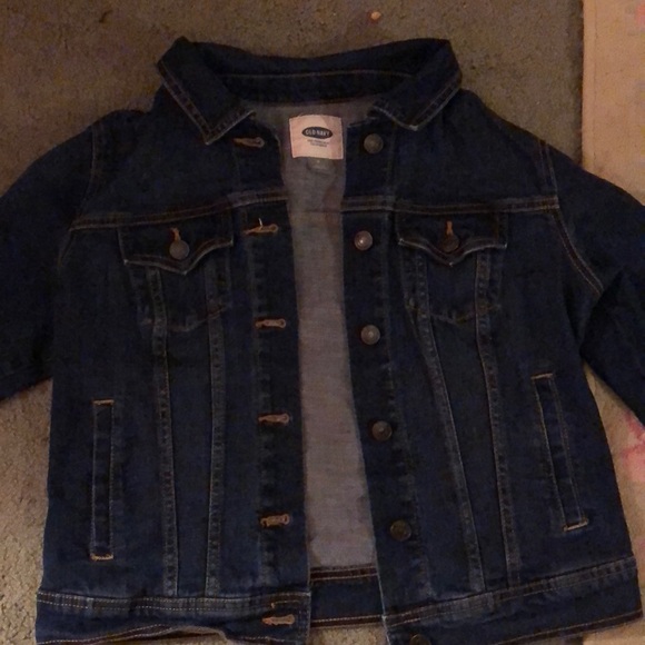 old navy blue jean jacket - Picture 1 of 2